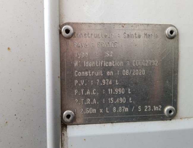 Renault D 210.12 Carrier Supra 850 MT, 2 Verdampers, Diepvries -30, Telma Rem - DHollandia Laadklep, LDW, Loadlift TT 4840