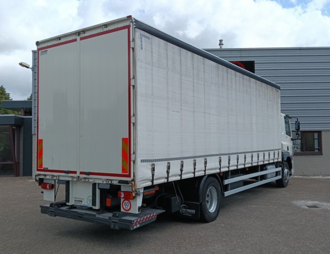 DAF CF 280 Schuifzeil, DHollandia 1.500 kg Laadklep, Loadlift, Ladebordwand TT 4841