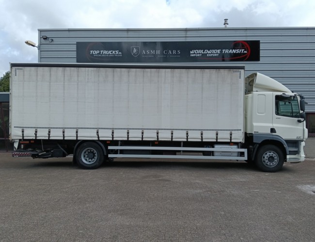DAF CF 280 Schuifzeil, DHollandia 1.500 kg Laadklep, Loadlift, Ladebordwand TT 4841
