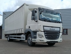 DAF CF 280 Schuifzeil, DHollandia 1.500 kg Laadklep, Loadlift, Ladebordwand TT 4841