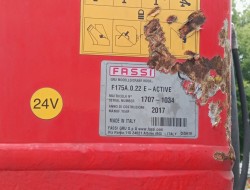 Mercedes-Benz Arocs 1830 Fassi 17TM Kraan, Crane, Kran - Afstandsbediening TT 4844