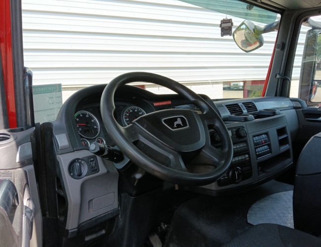 MAN TGS 35.360 8x2 - Hiab 22TM Kraan, Machine transporter, Oprijwagen, afsleepwagen 6.2T. lier TT 4847