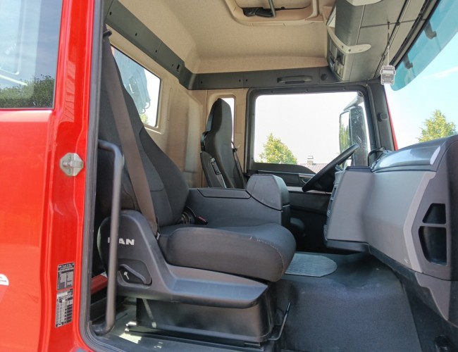 MAN TGS 35.360 8x2 - Hiab 22TM Kraan, Machine transporter, Oprijwagen, afsleepwagen 6.2T. lier TT 4847