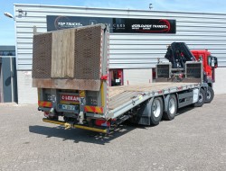 MAN TGS 35.360 8x2 - Hiab 22TM Kraan, Machine transporter, Oprijwagen, afsleepwagen 6.2T. lier TT 4847