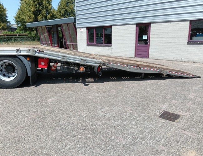 MAN TGS 35.360 8x2 - Hiab 22TM Kraan, Machine transporter, Oprijwagen, afsleepwagen 6.2T. lier TT 4847