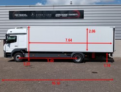 Mercedes-Benz Atego 1230 Smart Tacho -Dautel 2.000 kg Laadklep, Loadlift, Ladebordwand TT 4852
