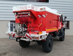 Unimog U 5000 Mercedes Benz -4x4 - (type 437.4) 4000 ltr -Lier, Winch -Feuerwehr Doppelkabine,Uberrollkafig - Camiva TT 4853