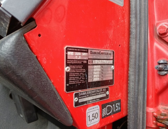 Unimog U 5000 Mercedes Benz -4x4 - (type 437.4) 4000 ltr -Lier, Winch -Feuerwehr Doppelkabine,Uberrollkafig - Camiva TT 4853