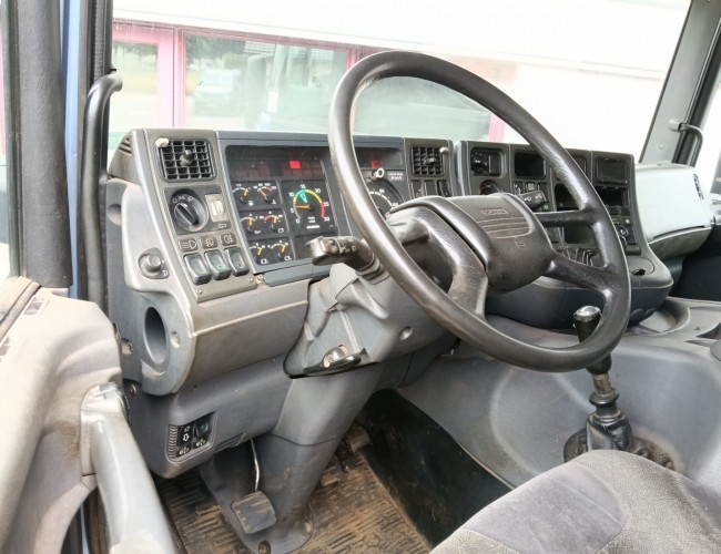 Scania P 94.230 NA - HMF 11TM Kraan, Crane, Kran -Manual -Rotor -Bakker Knijperbak TT 4854
