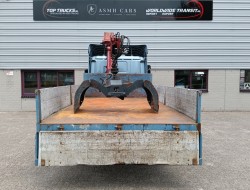 Scania P 94.230 NA - HMF 11TM Kraan, Crane, Kran -Manual -Rotor -Bakker Knijperbak TT 4854