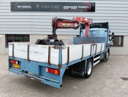 Scania P 94.230 NA - HMF 11TM Kraan, Crane, Kran -Manual -Rotor -Bakker Knijperbak TT 4854