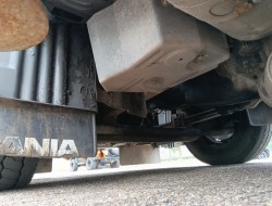 Scania P 94.230 NA - HMF 11TM Kraan, Crane, Kran -Manual -Rotor -Bakker Knijperbak TT 4854