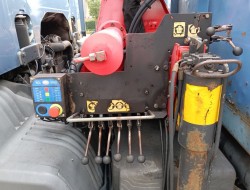 Scania P 94.230 NA - HMF 11TM Kraan, Crane, Kran -Manual -Rotor -Bakker Knijperbak TT 4854