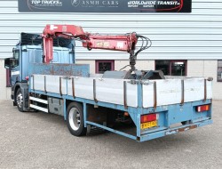 Scania P 94.230 NA - HMF 11TM Kraan, Crane, Kran -Manual -Rotor -Bakker Knijperbak TT 4854