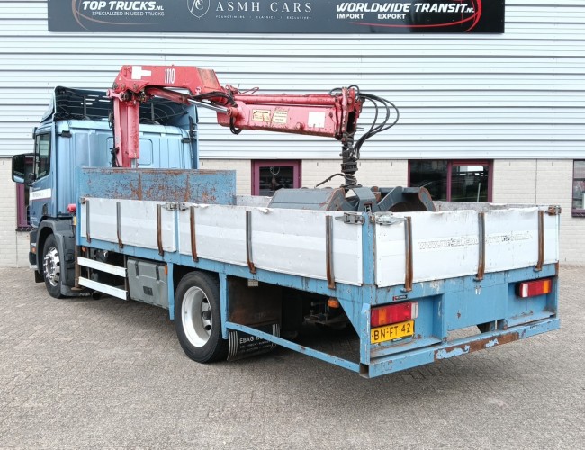 Scania P 94.230 NA - HMF 11TM Kraan, Crane, Kran -Manual -Rotor -Bakker Knijperbak TT 4854