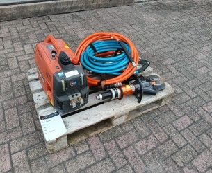 Holmatro Set hydraulisch redgereedschap Knipschaar, Spreider, Telescopische ram, Duo pompgroep TT 4858