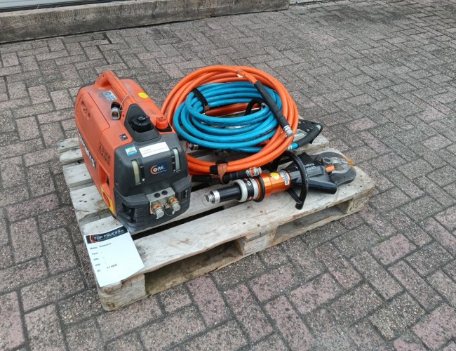 Holmatro Set hydraulisch redgereedschap Knipschaar, Spreider, Telescopische ram, Duo pompgroep TT 4858