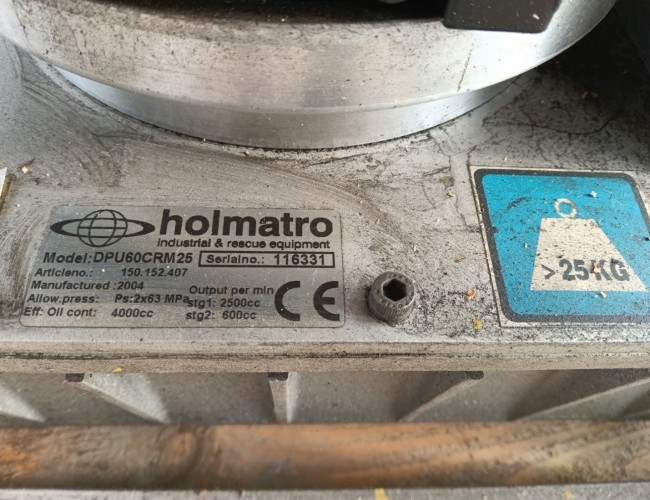 Holmatro DPU60CRM25 Bevreidingsunit Bevreidingsapparatuur, Hydro Unit, Reddingsset, Knipschaar, Spreidschaar TT 4866