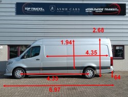 Mercedes-Benz Sprinter 319 3.0, V6, 190 PK, L4H3, Multimedia, Camera, Trekhaak, Alarm TT 4875