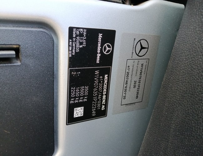 Mercedes-Benz Sprinter 319 3.0, V6, 190 PK, L4H3, Multimedia, Camera, Trekhaak, Alarm TT 4875