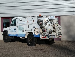 Land Rover Defender 130 4x4 -2.4 TD - Pickup, vacuum, high-pressure pump, sewer, suction truck TT 4880