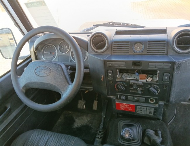 Land Rover Defender 130 4x4 -2.4 TD -Pickup, vacuüm, hogedruk pomp, Riool, zuigwagen TT 4880