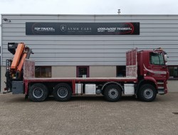 DAF CF 510 FAD 8x4 - Palfinger 16TM Kraan, Crane, New Engine -Retarder -Hubreduction -Airco TT 4881