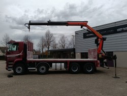 DAF CF 510 FAD 8x4 - Palfinger 16TM Kraan, Crane, New Engine -Retarder -Hubreduction -Airco TT 4881