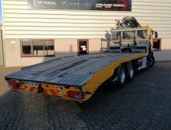 MAN TGS 35.420 8x2 - Fassi 29TM Crane, Machine transporter, Loading ramp, Tow truck 7.2T. Winch TT 4882