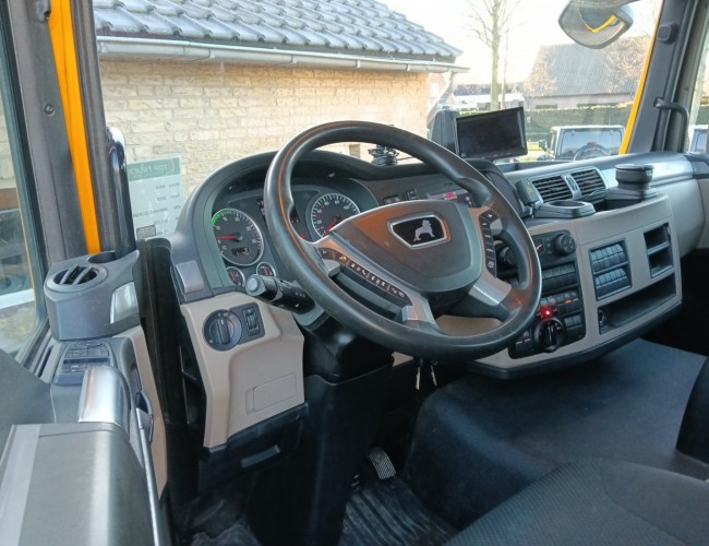 MAN TGS 35.420 8x2 - Fassi 29TM Crane, Machine transporter, Loading ramp, Tow truck 7.2T. Winch TT 4882