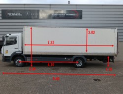 Mercedes-Benz Atego 1221 1.500 kg Laadklep, Loadlift, Ladebordwand -Airco TT 4883