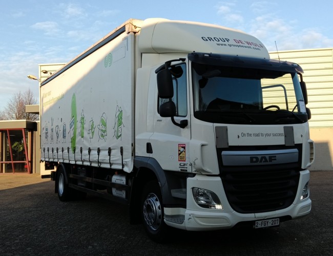 DAF FA CF 260 DHollandia Laadklep, Loadlift 2.000 kg, Slideroof, Smart tacho TT 4885