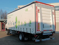 DAF FA CF 260 DHollandia Laadklep, Loadlift 2.000 kg, Slideroof, Smart tacho TT 4885