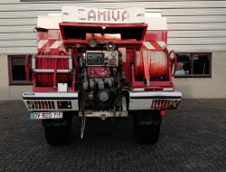 Mercedes-Benz Unimog U 5000 4x4 - (type 437.4) 4000 ltr -Lier, Winch -Feuerwehr Doppelkabine,Uberrollkafig - Camiva - Expeditievoertuig, Camper TT 4888