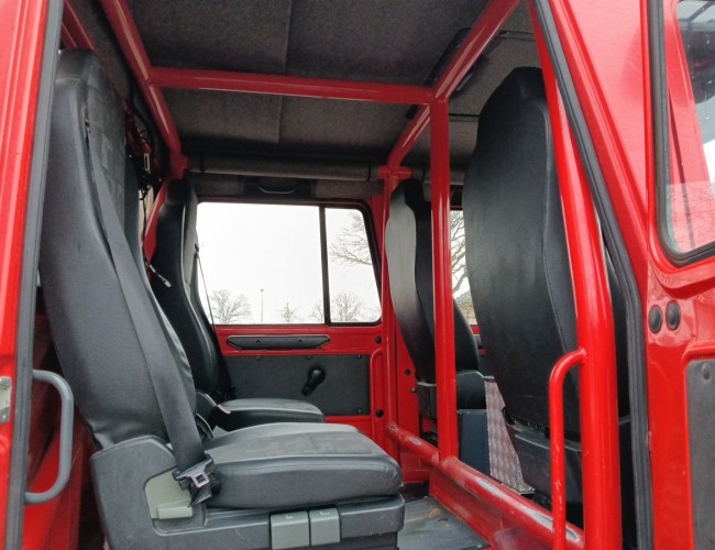 Unimog U 5000 Mercedes Benz -4x4 - (type 437.4) 4000 ltr -Wich -Feuerwehr Doppelkabine,Uberrollkafig - Camivar - Expeditievoertuig, Camper TT 4889