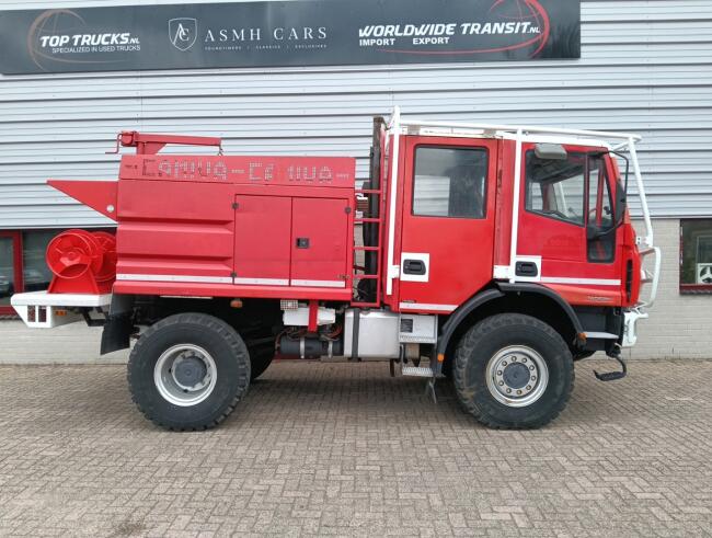 Iveco 140 E24 4x4 -4.000 ltr - Eurocargo - Feuerwehr, Brandweer - Camiva -Expeditie, Camper, DOKA TT 4451
