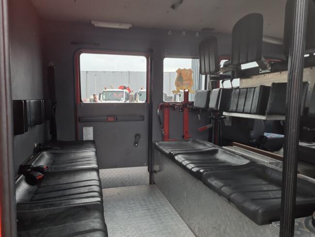 Mercedes-Benz 1124 AF 4x4 - 1.300 ltr -Brandweer, Feuerwehr, Fire brigade- Crew Cab - Expeditie, Camper, Low Gear! TT 4697