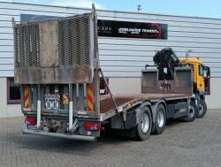 MAN TGS 35.360 8x2 - Hiab 16 TM Kraan, Machine transporter, Oprijwagen, afsleepwagen 6,27 T. lier TT 4832-B