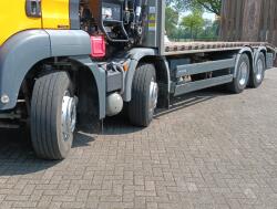 MAN TGS 35.360 8x2 - Hiab 16 TM Kraan, Machine transporter, Oprijwagen, afsleepwagen 6,27 T. lier TT 4832-B