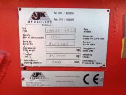 MAN 33.372 6x6 - 14TM Kraan, Crane, Kran - Haakarm, Hooklift, Abrolkipper - Big Axle - BB TT 4838