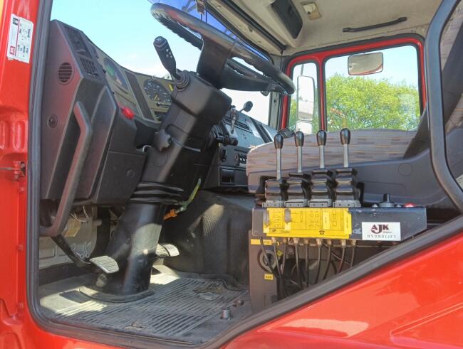 MAN 33.372 6x6 - 14TM Kraan, Crane, Kran - Haakarm, Hooklift, Abrolkipper - Big Axle - BB TT 4838