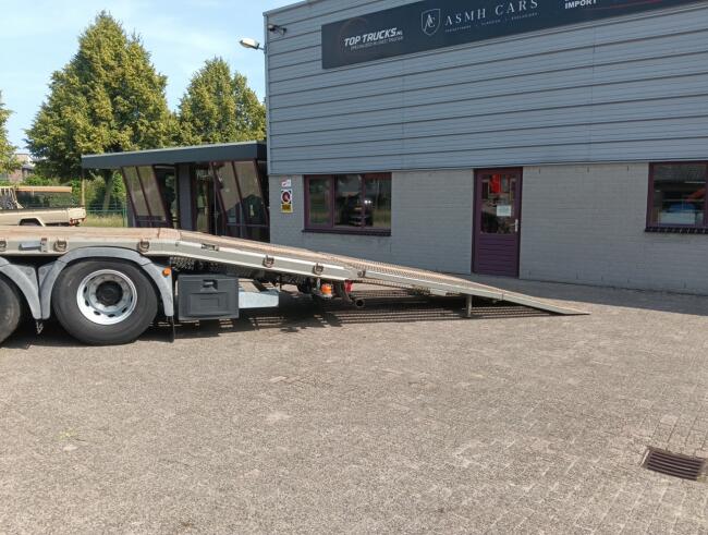 MAN TGS 35.360 8x2 - Fassi 23TM Kraan, Machine transporter, Oprijwagen, afsleepwagen 6.2T. lier TT 4842