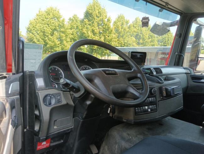 MAN TGS 35.360 8x2 - Fassi 23TM Kraan, Machine transporter, Oprijwagen, afsleepwagen 6.2T. lier TT 4842