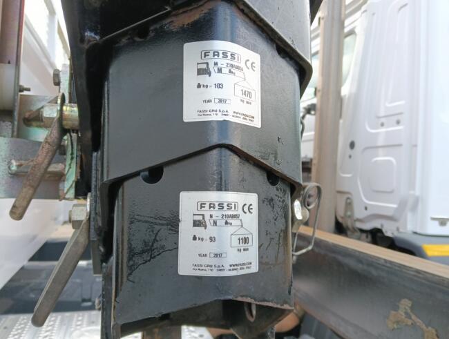 Mercedes-Benz Arocs 1830 Fassi 17TM Kraan, Crane, Kran - Afstandsbediening TT 4844