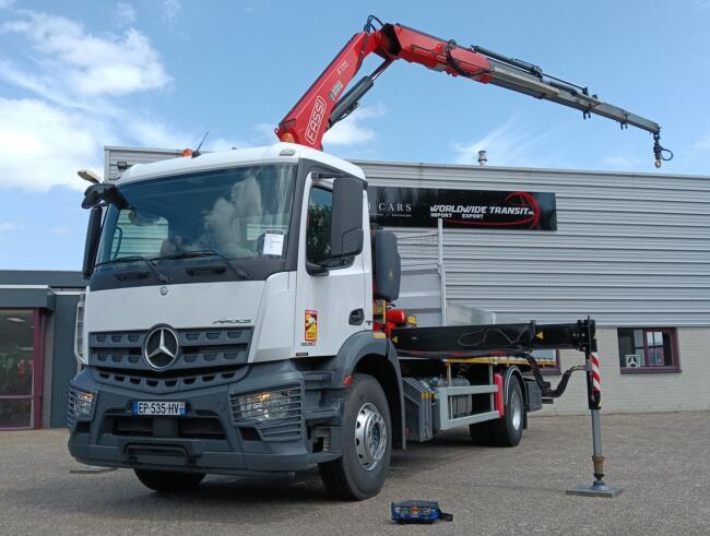 Mercedes-Benz Arocs 1830 Fassi 17TM Kraan, Crane, Kran - Afstandsbediening TT 4844