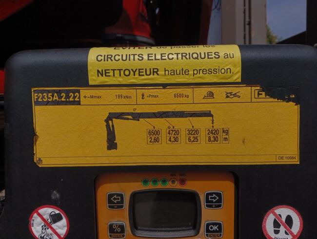 MAN TGS 35.360 8x2 - Fassi 23TM Kraan, Machine transporter, Oprijwagen, afsleepwagen 6.2T. lier TT 4842-B