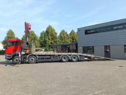 MAN TGS 35.360 8x2 - Fassi 23TM Kraan, Machine transporter, Oprijwagen, afsleepwagen 6.2T. lier TT 4842-B