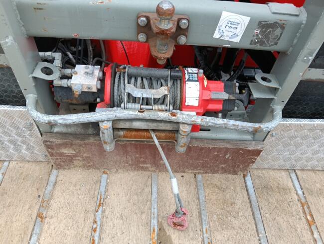 MAN TGS 35.360 8x2 - Fassi 23TM Kraan, Machine transporter, Oprijwagen, afsleepwagen 6.2T. lier TT 4849-A