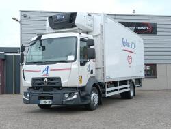 Renault D 12.240 DXI Carrier Supra 850 MT, 2 Verdampers, Diepvries -30 - DHollandia Laadklep, LDW, Loadlift TT 4923