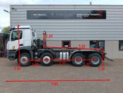 Mercedes-Benz Arocs 4146 8x4 Palfinger 24t. Haakarm, Hooklift, Abrolkipper -Euro 6 E -Mirrorcams -Navigatie -Clima TT 4926